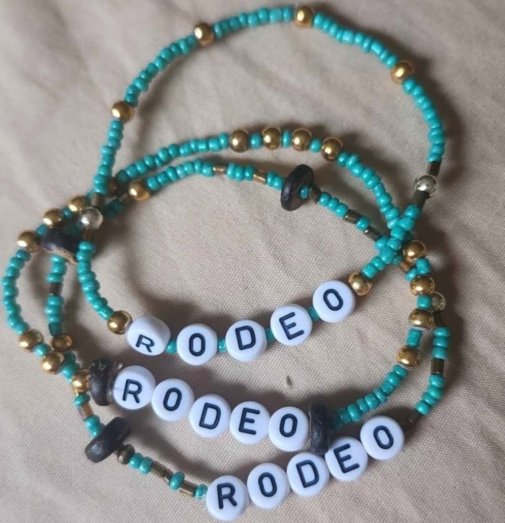 - Turquoise and Gold- Rodeo